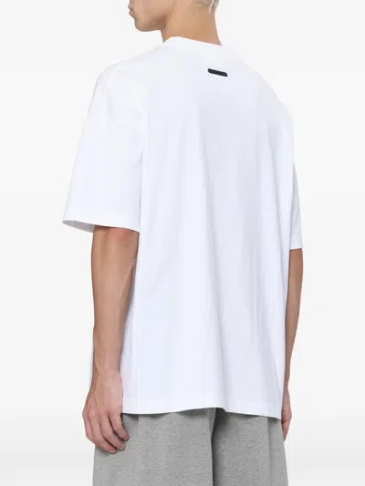 Essentials Logo-print T-shirt In White