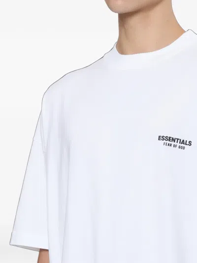 Essentials Logo-print T-shirt In White