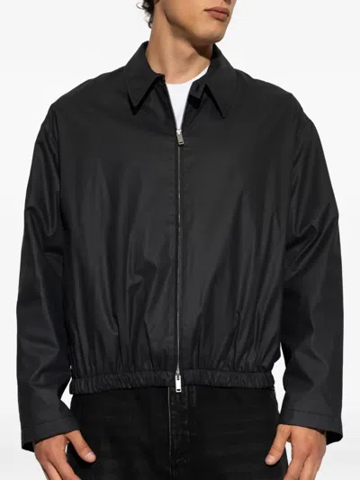 Studio Nicholson Lyons Elasticated-hem Jacket In Black