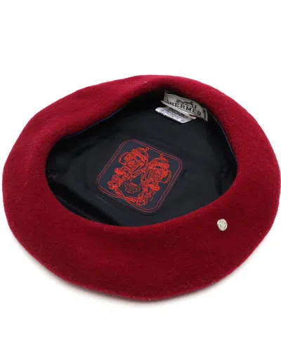 Pre-owned Hermes Hermès Wool Beret