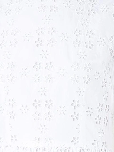 Shop Simone Rocha Broderie Anglaise Dress In White