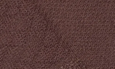 Stance Solid Mid Ribbed Crew Socks In Brown