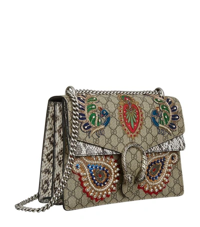 Shop Gucci Dionysus Supreme Embroidered Bag