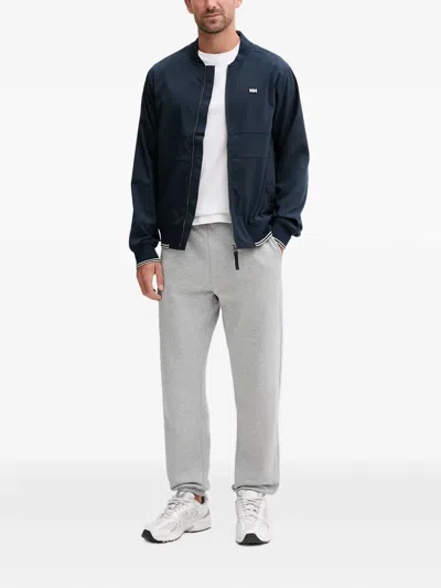 LOGO-PATCH BOMBER JACKET