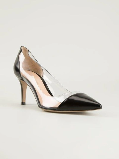 Shop Gianvito Rossi 'plexi' Pumps