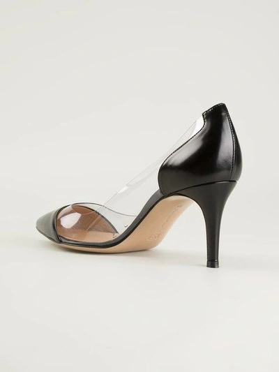 Shop Gianvito Rossi 'plexi' Pumps