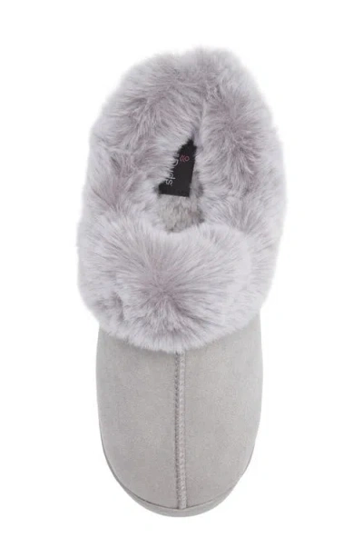 Cuddl Duds Microsuede Scuff Slipper In Multi