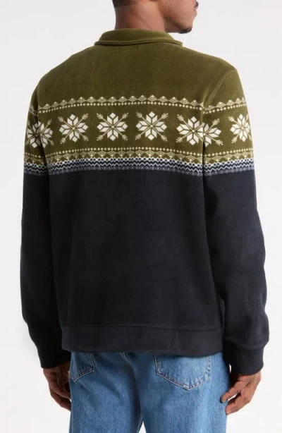 Rainforest Mountaineer Fleece Quarter-zip Pullover In Multi