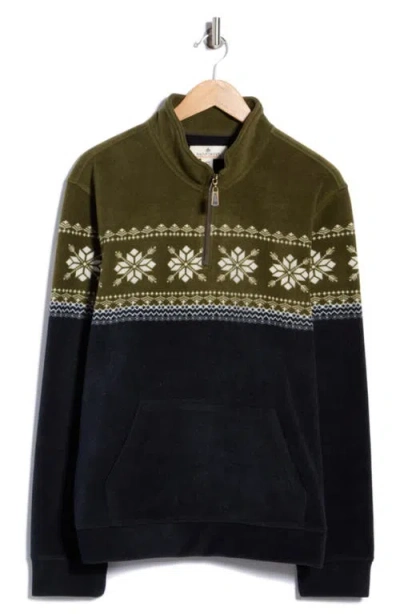 Rainforest Mountaineer Fleece Quarter-zip Pullover In Multi