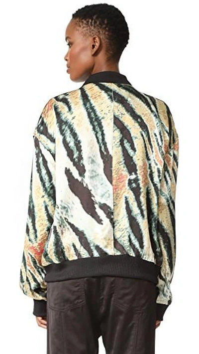 Shop Baja East Tiger Print Jacket