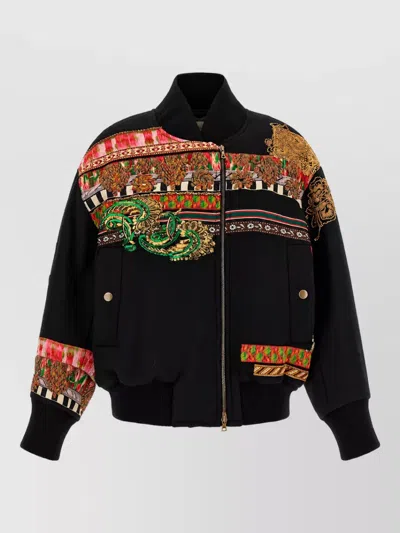 Dries Van Noten Oversized Coat In Multi