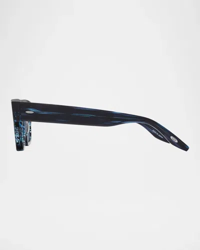 Barton Perreira 50mm Rectangular Sunglasses In Multi