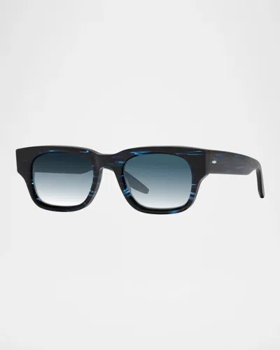 Barton Perreira 50mm Rectangular Sunglasses In Multi