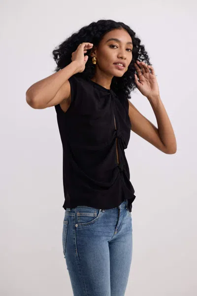 Reistor The Knot-so-basic Top In Black