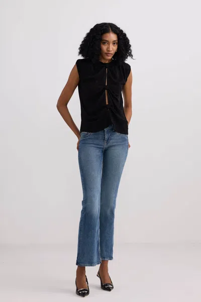 Reistor The Knot-so-basic Top In Black