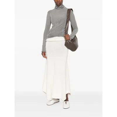 Baserange Long-sleeve High-neck Pullover In Gray