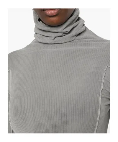 Baserange Long-sleeve High-neck Pullover In Gray