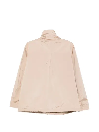 Geox Dandra Drawstring Jacket In Neutral