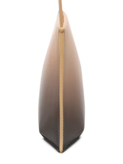 Fane Bra Gradient-effect Leather Shoulder Bag In Brown