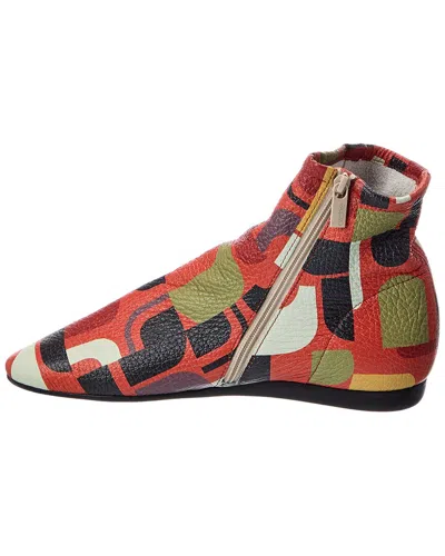 Arche Lamloo Leather Boot In Multi