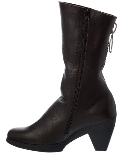 Arche Divtik Leather Boot In Black