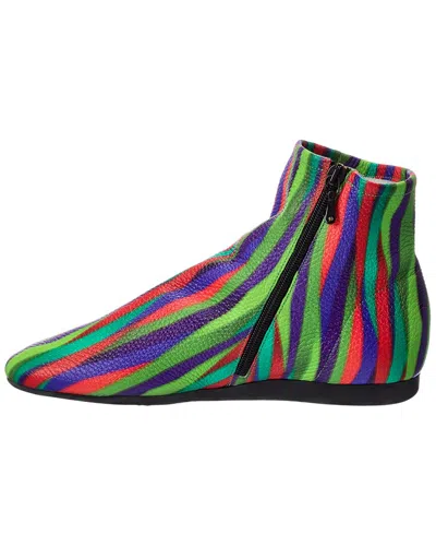 Arche Lamloo Leather Boot In Green