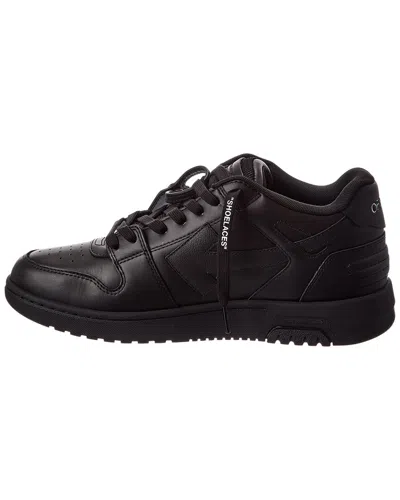 Off-white Minimalist Black Sneakers With Unique Detailing In Black