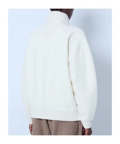 Max Mara Raglan Sleeve High-neck Pullover In Neutral