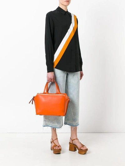 Shop Loewe Zipper Bag - Orange