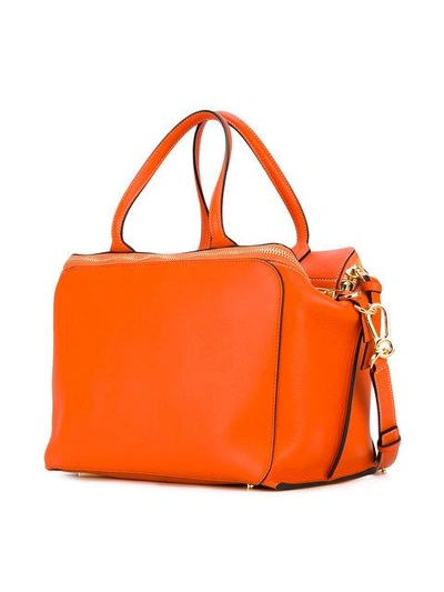 Shop Loewe Zipper Bag - Orange