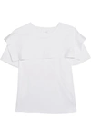 CHLOÉ Bib-detailed cotton-jersey T-shirt