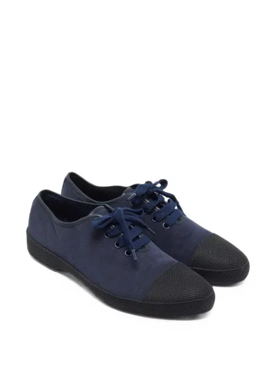 Pre-owned Prada Low-top Sneakers In Blue