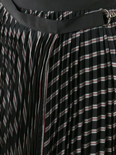 Shop Sacai Pleated Wrap Skirt