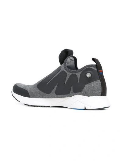 Shop Reebok Pump Supreme Hoodie Trainers In Grey