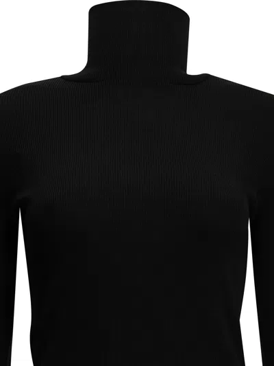 Max Mara Meana Cashmere Turtleneck Sweater In Black