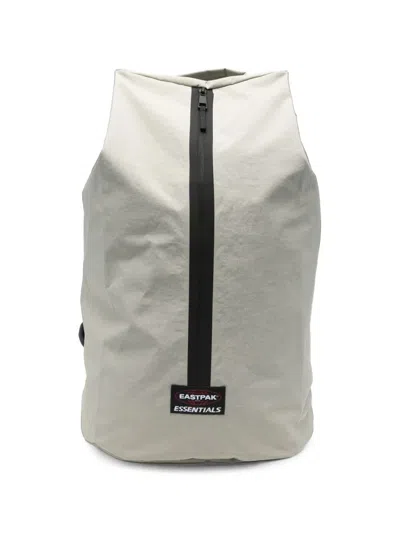 Essentials Logo-patch Zip-up Backpack In Neutral