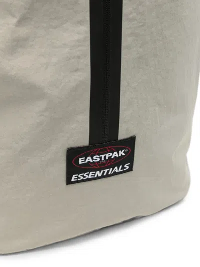Essentials Logo-patch Zip-up Backpack In Neutral