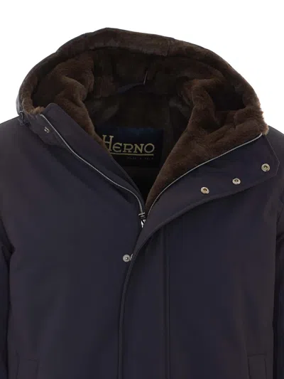 Herno Parka In Blue