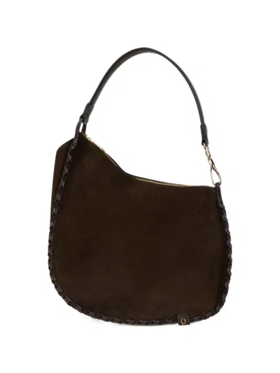 Orciani Medium Chaos Peach Shoulder Bag In Pattern