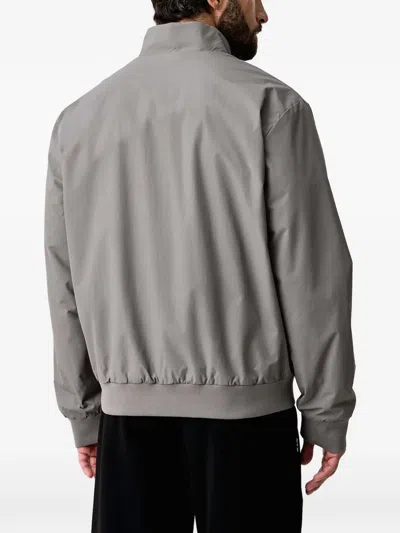 LOGO-PRINT ZIP-UP JACKET