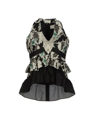 Shop Peter Pilotto Top In Black