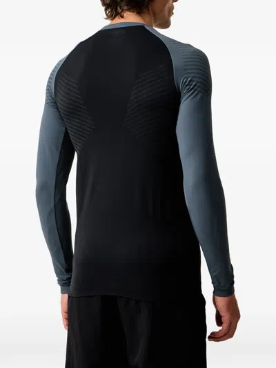 Dynafit Logo-print Raglan-sleeve Base Layer In Multi