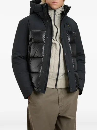 Blauer Brook Quilted Hooded Jacket In Multi