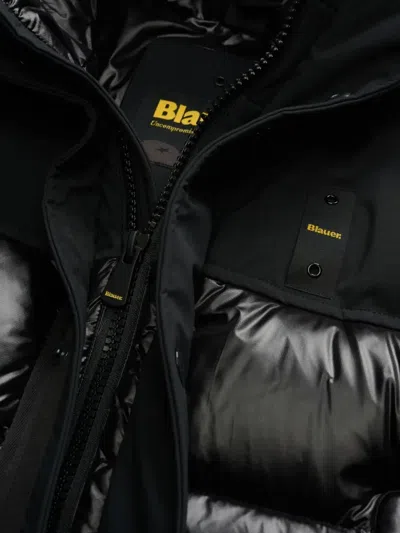 Blauer Brook Quilted Hooded Jacket In Multi