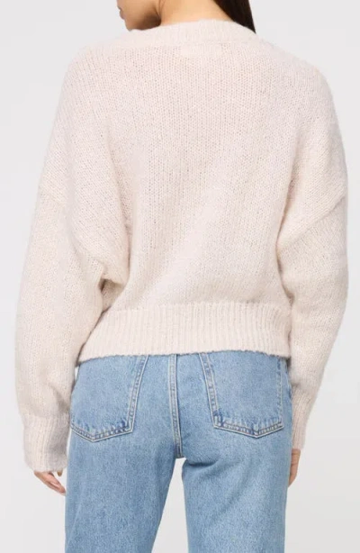 L*space Lspace Icon V-neck Pullover Sweater In Neutral