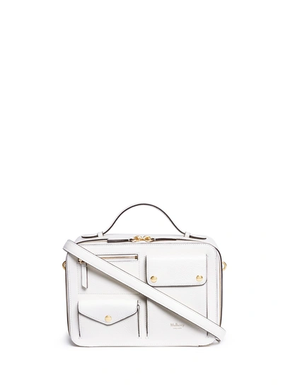 Mulberry The Cherwell Square Leather Shoulder Bag In White