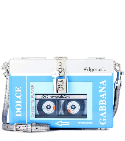 Shop Dolce & Gabbana Dolce Box Walkman Clutch In Multicolor