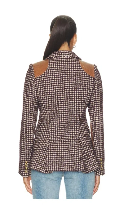Smythe Saddle-patch Equestrian Blazer In Multi