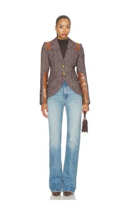 Smythe Saddle-patch Equestrian Blazer In Multi
