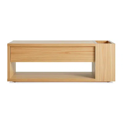Blu Dot Go Forth Bench In Brown